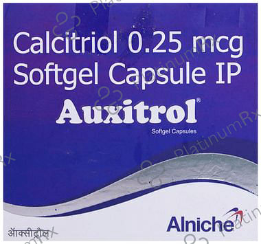 Auxitrol 0.25mcg Capsule 10s