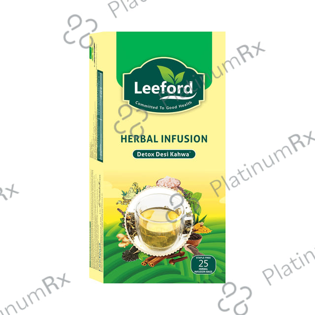 Leeford Herbal Infusion Detox Desi Kahwa Tea Bag Tea Bag