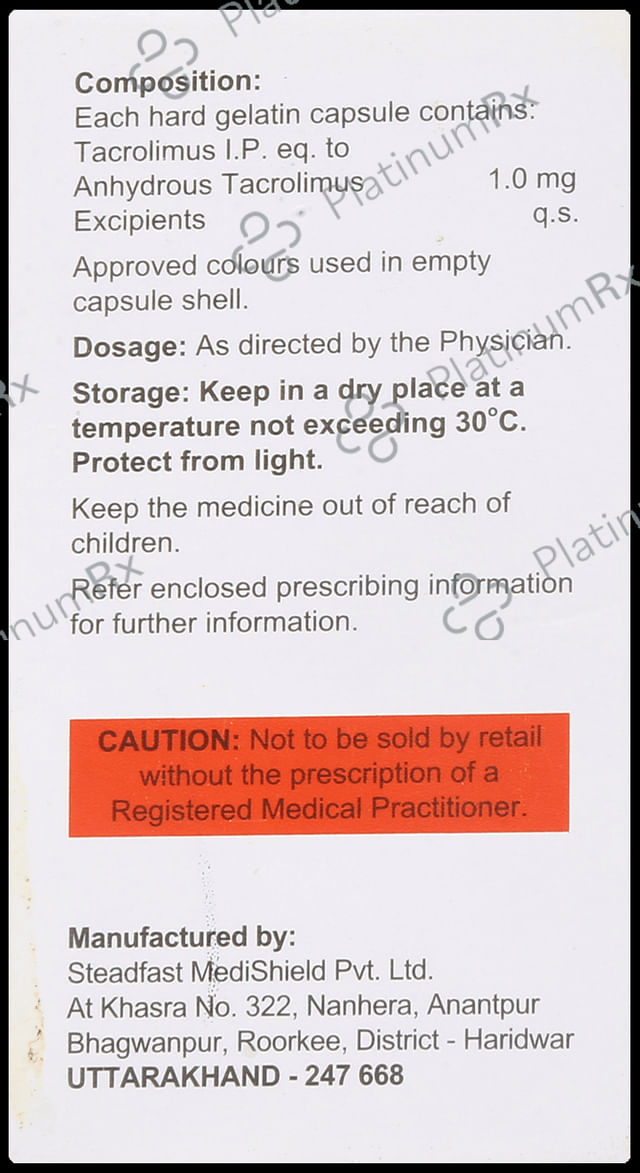 Tacstead 1.0mg Capsule 10s