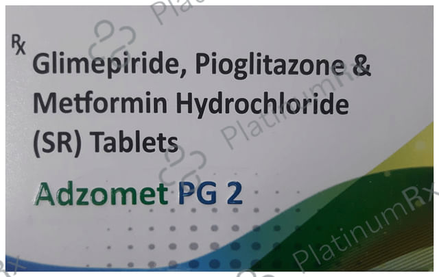 Adzomet PG 2 Tablet SR 10s