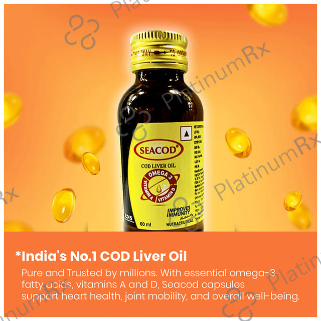 Seacod Cod Liver Oil 60ml