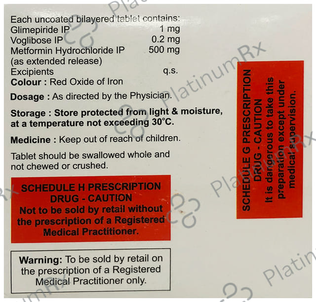 Switglim MV 1/500/0.2mg Tablet 15s