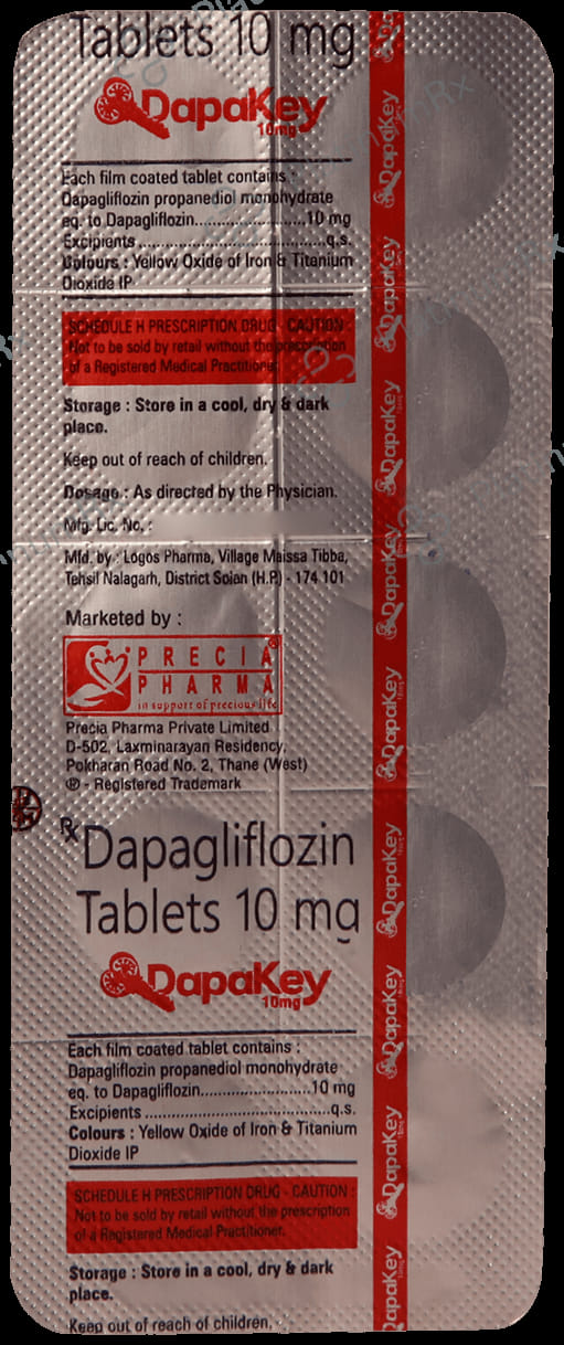 Dapakey 10mg Tablet 10s