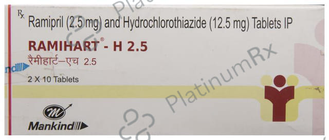 Ramihart H 2.5/12.5mg Tablet 10s
