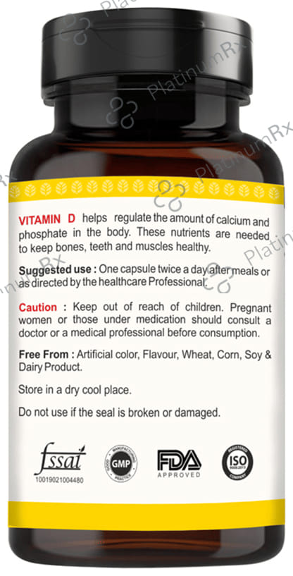 Vitawin Vitamin D Vegetarian Capsule