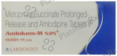 Amlokem M 5mg/25mg Tablet