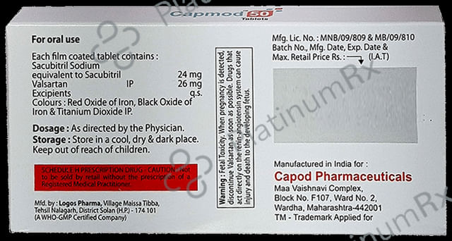 Capmod 50 Tablet