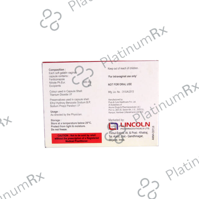 FENTIK 600mg Vaginal Capsule