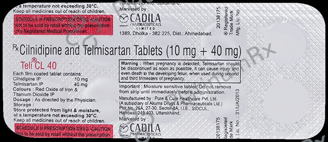 Teli CL 10/40mg Tablet 10s
