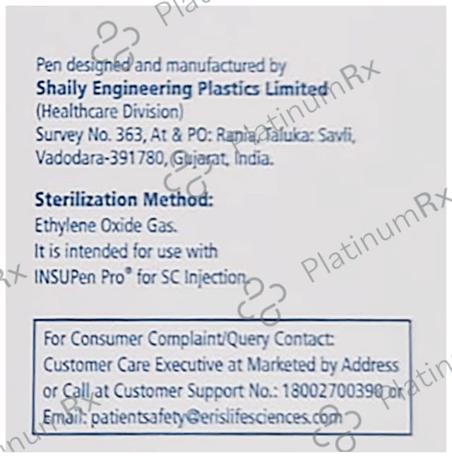 Insupen Pro Green Pen (Only Pen) 1s
