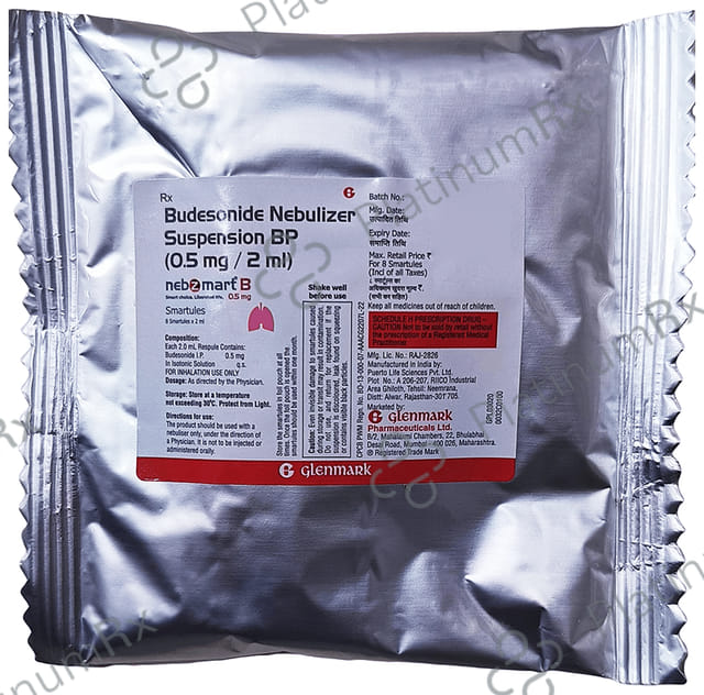 Nebzmart B 0.5mg Smartules Respules 8X2ml