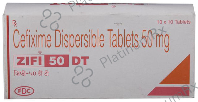 Zifi 50mg DT Tablet 10s