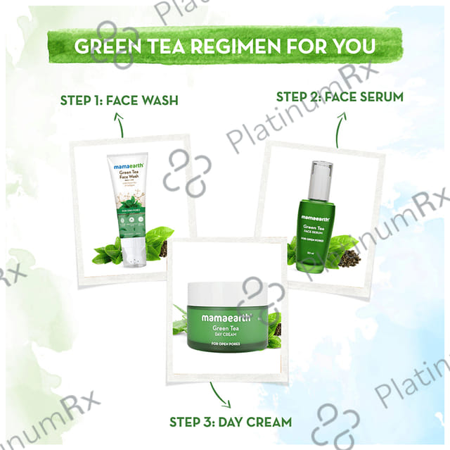Mamaearth Green Tea Face Wash Green Tea & Collagen