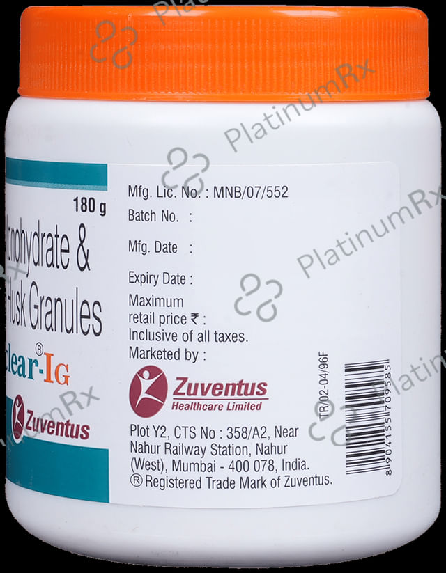 Gutclear IG 3.5/10gm Granules 180gm