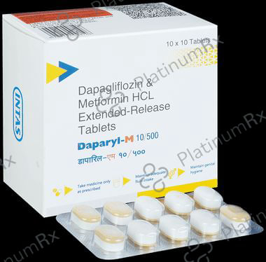 Daparyl M 10/500mg Tablet ER 10s