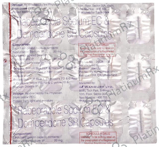 RabiPlus D 30/20mg Capsule PR 15s
