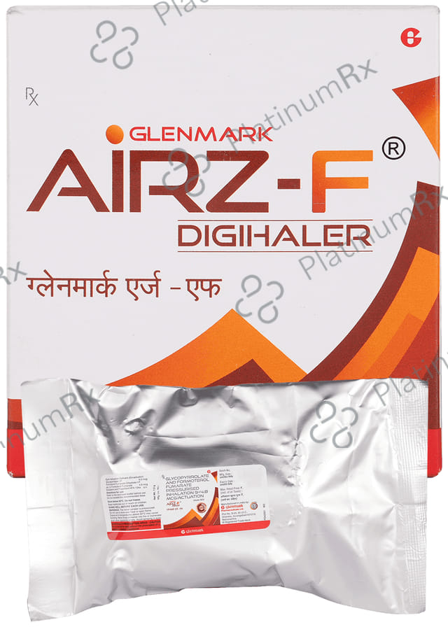 Airz F 4.8/9mcg Inhaler 120MDI