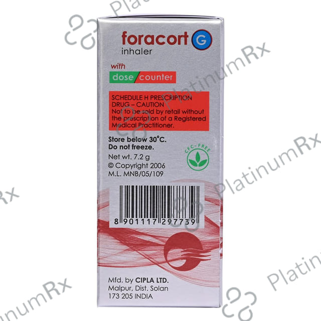 Foracort G Inhaler 120MDI