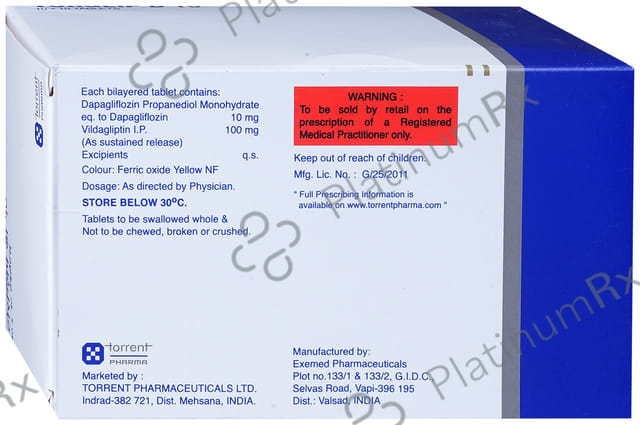 Torglip D 10 Tablet SR 10/100mg 10s