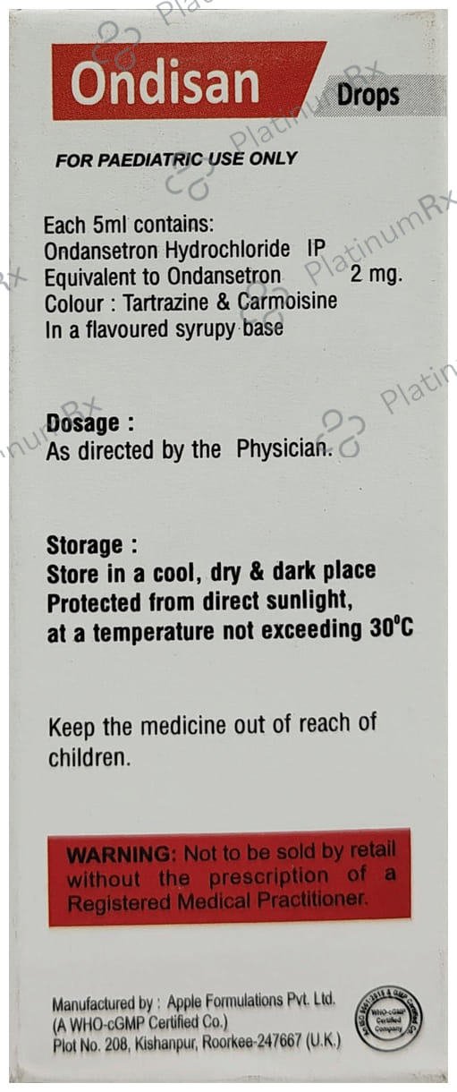 Ondisan 2mg Oral Drops