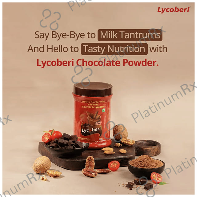 Lycoberi Multivitamins Powder for Immunity Chocolate