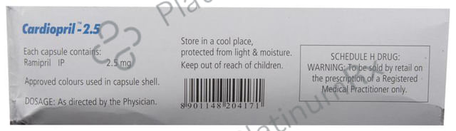 Cardiopril 2.5 Capsule