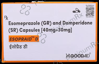 Esopraid D 30/40mg Capsule SR 10s