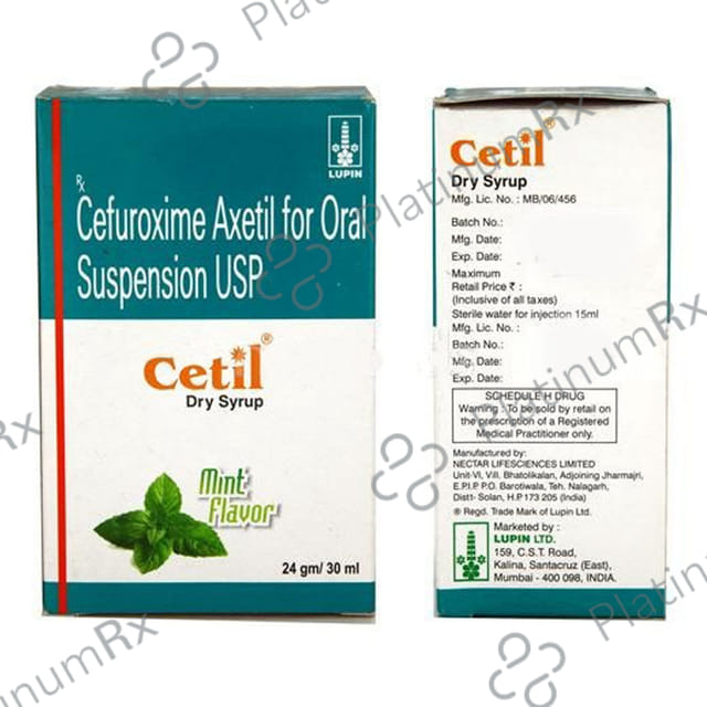 Cetil 125mg Dry Syrup 30ml