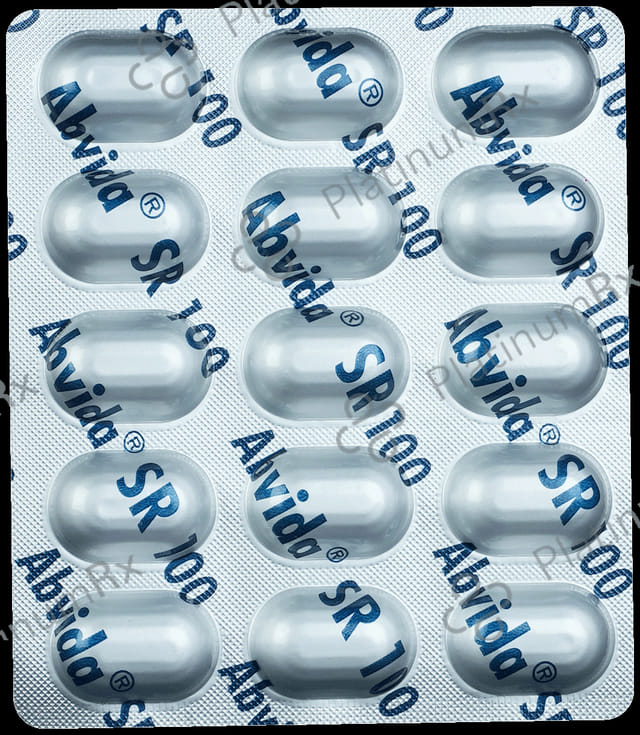 Abvida 100mg Tablet SR 15s