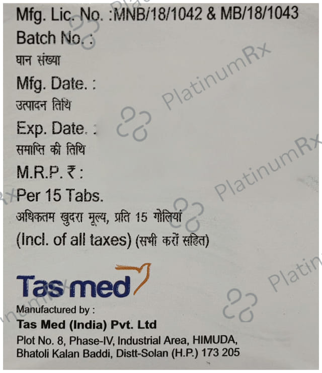 Torsitas 10mg Tablet 15s