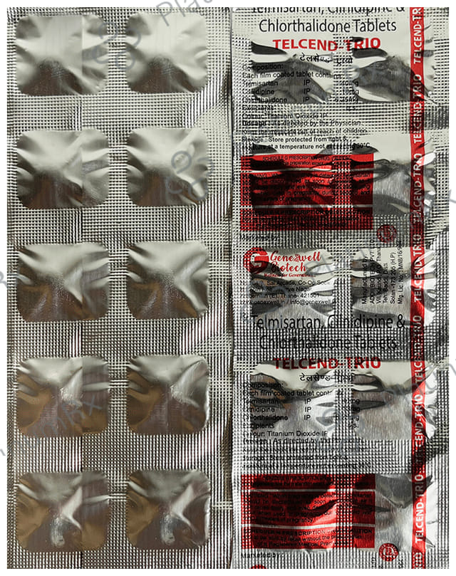 Telcend Trio 10/40/6.25mg Tablet 10s