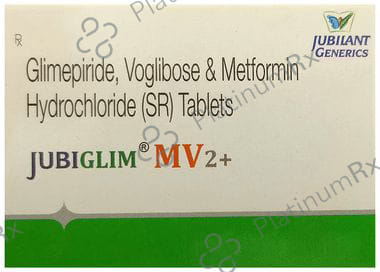 Jubiglim MV 2 Plus Tablet SR 10 Tablet SR