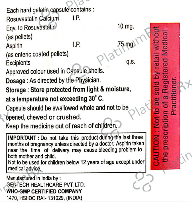 Risova-ASP 75 Capsule