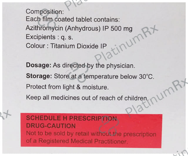 Azifred 500mg Tablet 3s