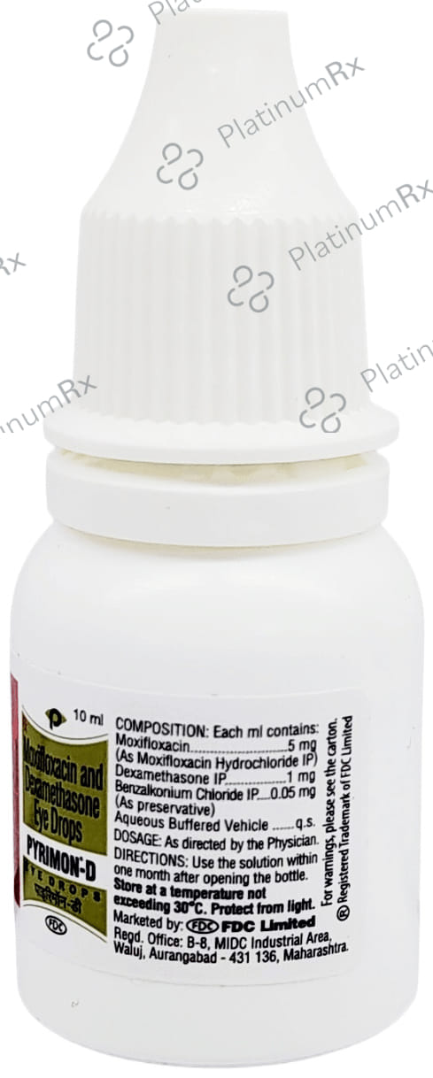 Pyrimon D 1/5mg Eye Drops 10ml