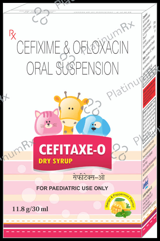 Cefitaxe O Oral Suspension Mango & Peppermint