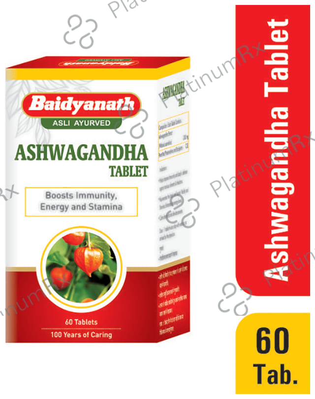 Baidyanath (Nagpur) Ashwagandha Tablet 60s