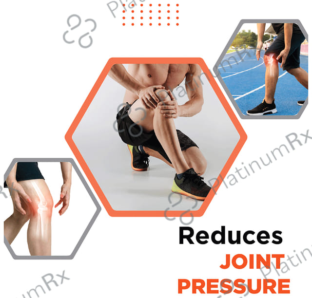 Vissco 3D Knee Cap,Knee Support for Pain Relief, Knee Injury Small