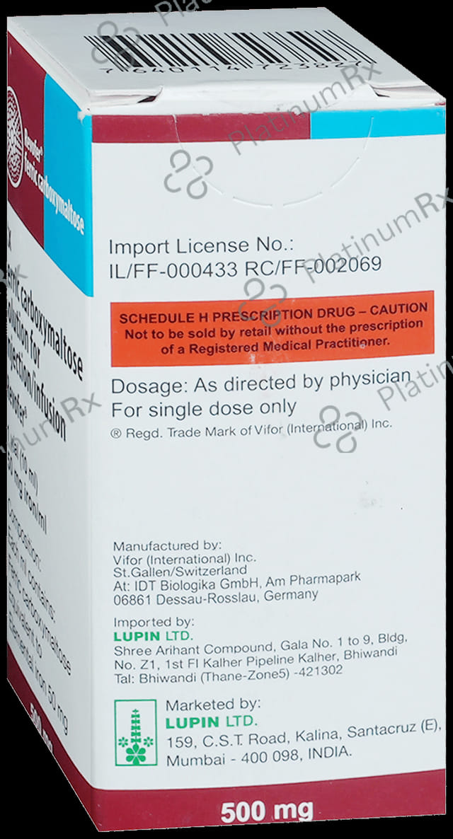 Revofer 50mg Solution for Injection 10ml