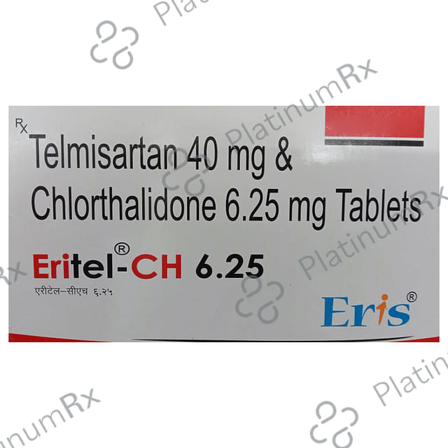 Eritel CH 6.25/40mg Tablet 15s