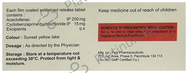 Acebenz Plus 200/15mg Tablet SR 10s