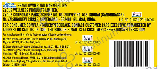 Complan 100% Milk Protein for Concentration, Memory & Growth - Flavour Kesar Badam Refill 200 gm