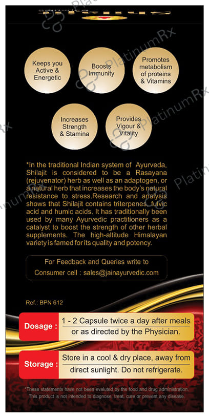 Jain Shilajit Capsule