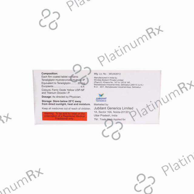 Glipijub 20mg Tablet 10s