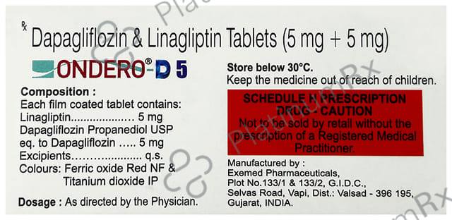Ondero D 5mg Tablet 10s