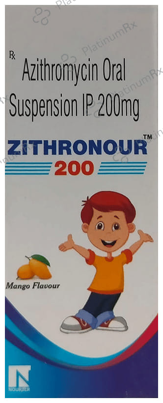 Zithronour 200mg Mango Flavour Oral Suspension 30ml