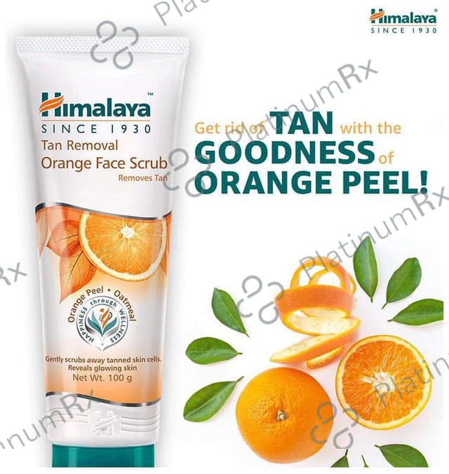 Himalaya Tan Removal Orange Face Scrub