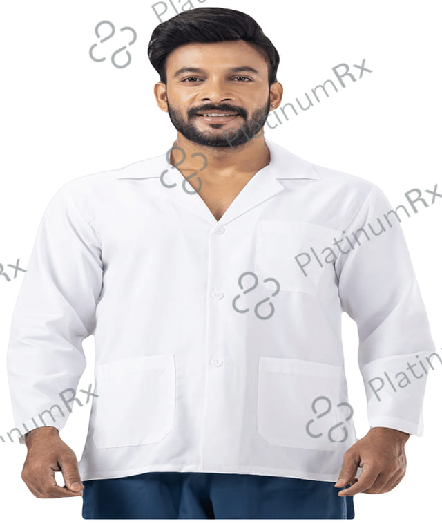 Agarwals Unisex Full Sleeves Lab Coat for Hospitals & Healthcare Staff XXL White