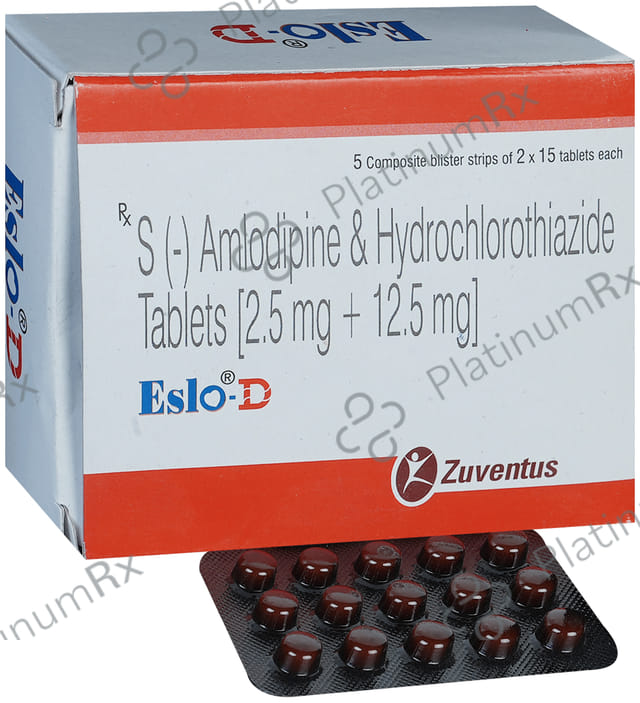 Eslo D 2.5/12.5mg Tablet 15s