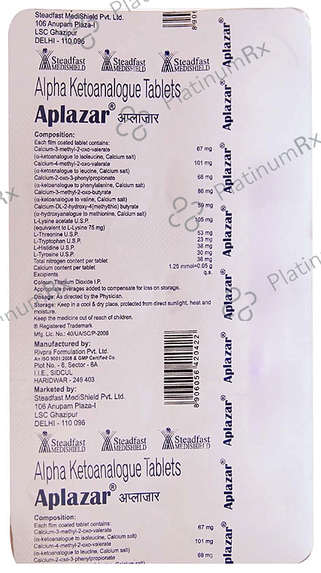 Aplazar 200mg Tablet 10s